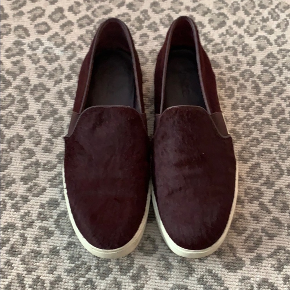 Vince Calfhair Slip on sneakers